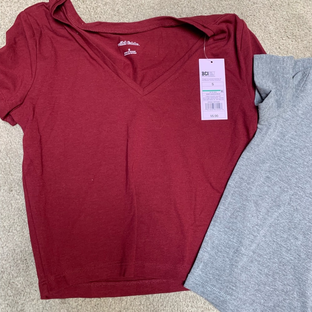 Cotton crop tops